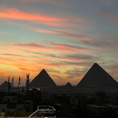 El Aida Pyramids View Hotel Kafret el-Gabal Exteriér fotografie