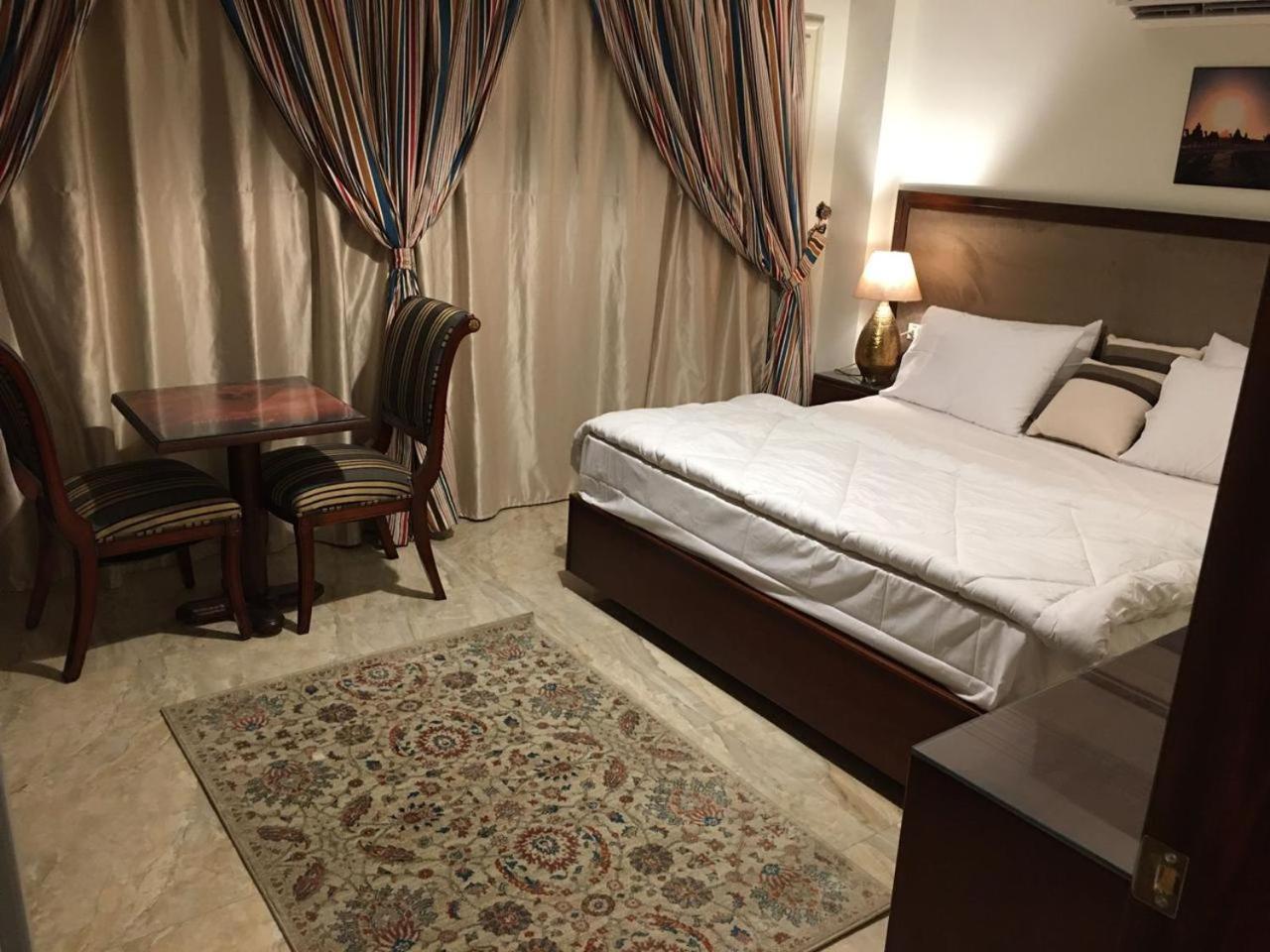 El Aida Pyramids View Hotel Kafret el-Gabal Exteriér fotografie