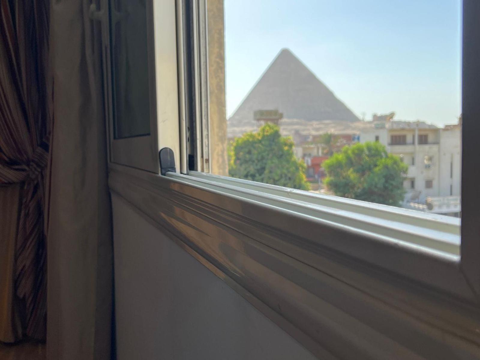 El Aida Pyramids View Hotel Kafret el-Gabal Exteriér fotografie